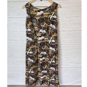 Dress Womens Size 14-16 Homemade Law & Justice Novelty Sheath True Crime